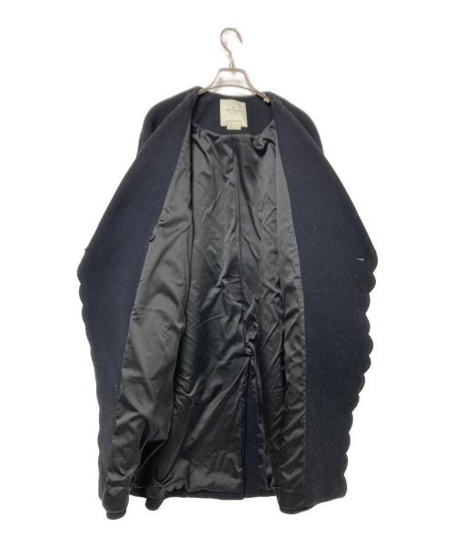 Kate Spade（ケイトスペード）Kate Spade (ケイトスペード) ウールコート ネイビー サイズ:XSの古着・服飾アイテム