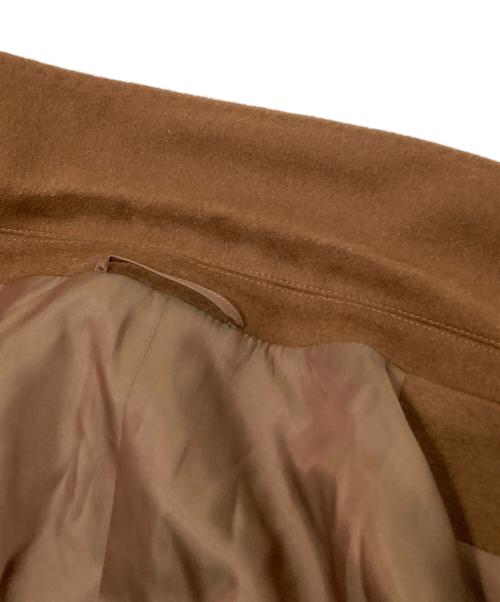 UNIVERSAL LANGUAGE（ユニバーサルランゲージ）UNIVERSAL LANGUAGE (ユニバーサルランゲージ) FORZA STYLE (フォルツァスタイル) 別注ウールカシミヤチェスターコート ブラウン サイズ:Lの古着・服飾アイテム