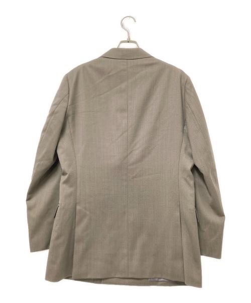UNIVERSAL LANGUAGE（ユニバーサルランゲージ）UNIVERSAL LANGUAGE (ユニバーサルランゲージ) ダブルブレストセットアップスーツ ベージュ サイズ:JKT:50-6D/PT:91の古着・服飾アイテム