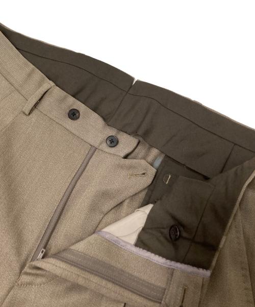 UNIVERSAL LANGUAGE（ユニバーサルランゲージ）UNIVERSAL LANGUAGE (ユニバーサルランゲージ) ダブルブレストセットアップスーツ ベージュ サイズ:JKT:50-6D/PT:91の古着・服飾アイテム