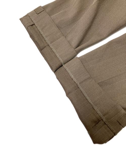 UNIVERSAL LANGUAGE（ユニバーサルランゲージ）UNIVERSAL LANGUAGE (ユニバーサルランゲージ) ダブルブレストセットアップスーツ ベージュ サイズ:JKT:50-6D/PT:91の古着・服飾アイテム