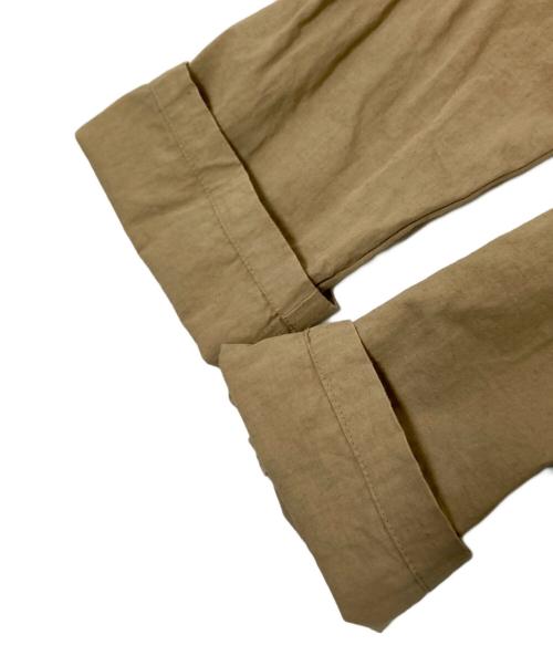 TSUHARU by samansa Mos2（ツハル バイ サマンサモスモス）TSUHARU by samansa Mos2 (ツハル バイ サマンサモスモス) 綿ヘンプフーディショートジャケット ベージュ サイズ:Fの古着・服飾アイテム