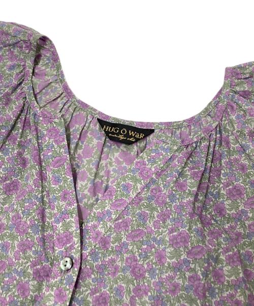 Hug O'War（ハグオーワー）Hug O'War (ハグオーワー) ワンピース パープル×グリーン サイズ:Fの古着・服飾アイテム
