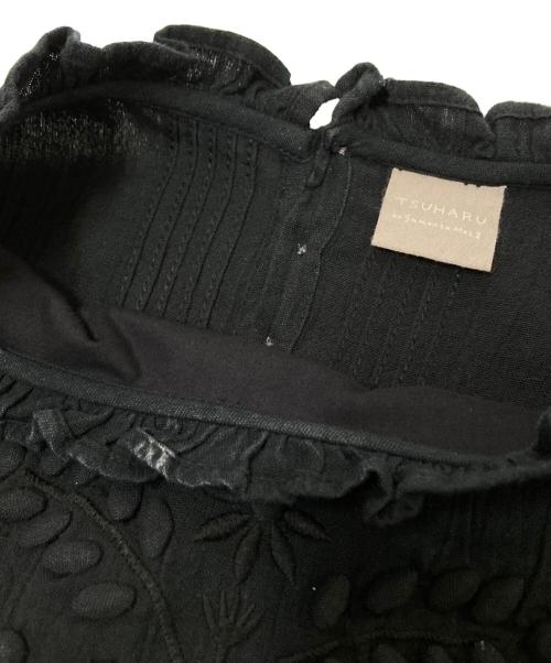 TSUHARU by samansa Mos2（ツハル バイ サマンサモスモス）TSUHARU by samansa Mos2 (ツハル バイ サマンサモスモス) ワンピース ブラック サイズ:Fの古着・服飾アイテム