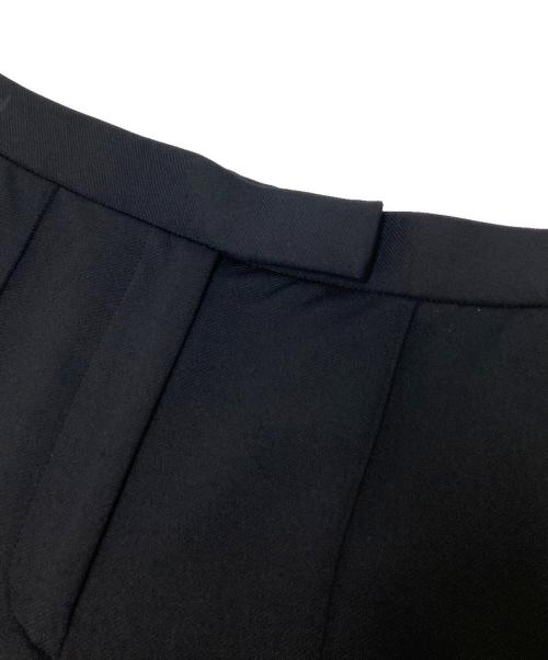 TOMORROW LAND（トゥモローランド）TOMORROW LAND (トゥモローランド) ベアーカルゼ ミディシガレットパンツ ブラック サイズ:36の古着・服飾アイテム