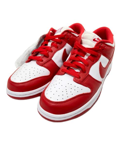 NIKE（ナイキ）NIKE (ナイキ) DUNK LOW SP Champ Colors ホワイト×レッド サイズ:27.5㎝の古着・服飾アイテム