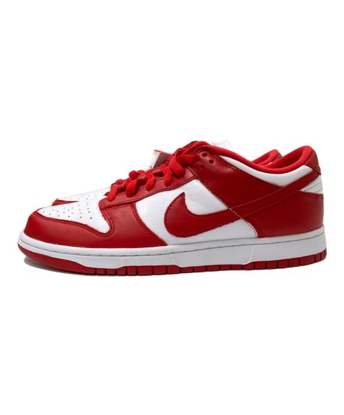 NIKE（ナイキ）NIKE (ナイキ) DUNK LOW SP Champ Colors ホワイト×レッド サイズ:27.5㎝の古着・服飾アイテム