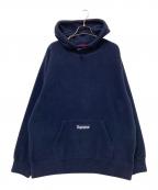 SUPREMEシュプリーム）の古着「POLARTEC Hooded Sweatshirt」｜ネイビー