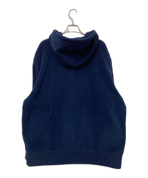 SUPREME（シュプリーム）SUPREME (シュプリーム) POLARTEC Hooded Sweatshirt ネイビー サイズ:Lの古着・服飾アイテム