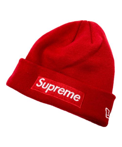 SUPREME（シュプリーム）SUPREME (シュプリーム) New Era (ニューエラ) Box Logo Beanie レッド サイズ:下記参照の古着・服飾アイテム