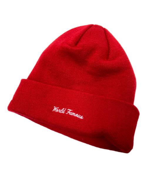 SUPREME（シュプリーム）SUPREME (シュプリーム) New Era (ニューエラ) Box Logo Beanie レッド サイズ:下記参照の古着・服飾アイテム