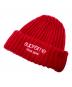 SUPREME（シュプリーム）の古着「CLASSIC LOGO CHUNKY RIBBED BEANIE」｜レッド
