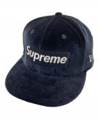 SUPREME×New Eraシュプリーム×ニューエラ）の古着「Velour Box Logo」｜ブラック