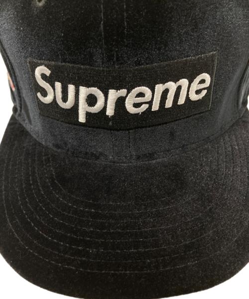 SUPREME（シュプリーム）SUPREME (シュプリーム) New Era (ニューエラ) Velour Box Logo ブラック サイズ:7 1/2 未使用品の古着・服飾アイテム