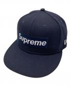 SUPREME×New Eraシュプリーム×ニューエラ）の古着「キャップ」｜ネイビー