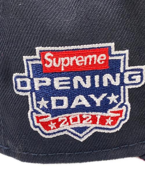 SUPREME（シュプリーム）SUPREME (シュプリーム) New Era (ニューエラ) キャップ ネイビー サイズ:7 1/2の古着・服飾アイテム