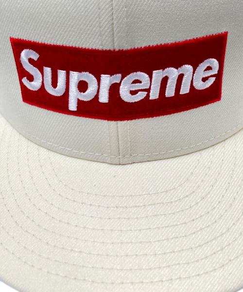 SUPREME（シュプリーム）SUPREME (シュプリーム) New Era (ニューエラ) キャップ ホワイト サイズ:7 1/2の古着・服飾アイテム