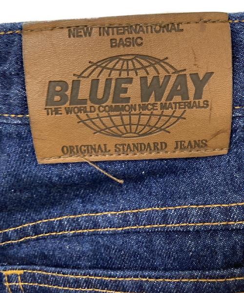 BLUE WAY（ブルーウェイ）BLUE WAY (ブルーウェイ) デニムパンツ インディゴ サイズ:W27の古着・服飾アイテム