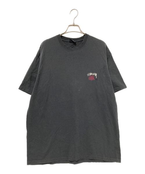 stussy（ステューシー）stussy (ステューシー) プリントTシャツ グレー サイズ:XLの古着・服飾アイテム