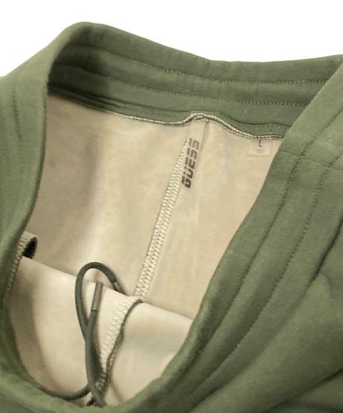 GUESS（ゲス）GUESS (ゲス) サイドラインスウェットパンツ グリーン サイズ:Lの古着・服飾アイテム