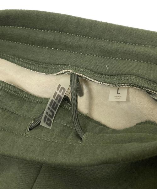 GUESS（ゲス）GUESS (ゲス) サイドラインスウェットパンツ グリーン サイズ:Lの古着・服飾アイテム