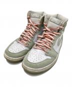 NIKEナイキ）の古着「ハイカットスニーカー」｜グリーン×ホワイト