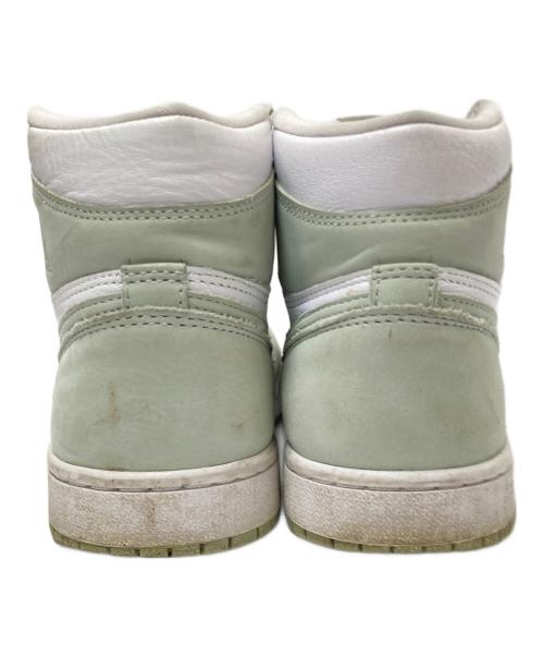 NIKE（ナイキ）NIKE (ナイキ) ハイカットスニーカー グリーン×ホワイト サイズ:24.0㎝の古着・服飾アイテム