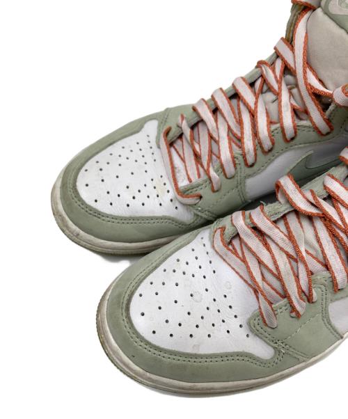 NIKE（ナイキ）NIKE (ナイキ) ハイカットスニーカー グリーン×ホワイト サイズ:24.0㎝の古着・服飾アイテム