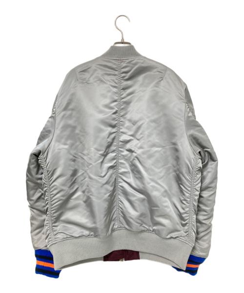 SUPREME（シュプリーム）SUPREME (シュプリーム) UNDERCOVER (アンダーカバー) Reversible MA-1 グレー サイズ:LARGEの古着・服飾アイテム