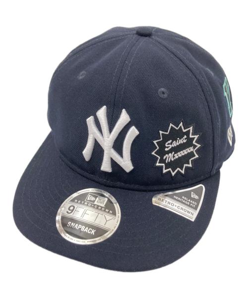 New Era（ニューエラ）New Era (ニューエラ) SAINT MICHAEL (セントマイケル) コラボキャップ ネイビー サイズ:下記参照の古着・服飾アイテム