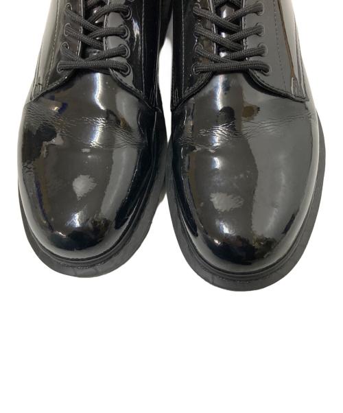 Dr.Martens（ドクターマーチン）Dr.Martens (ドクターマーチン) FRAGMENT DESIGN (フラグメントデザイン) Hollingborn 5HOLE SHOES ブラック サイズ:UK9の古着・服飾アイテム