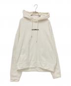 JIL SANDERジルサンダー）の古着「ロゴプリントパーカー」｜ホワイト