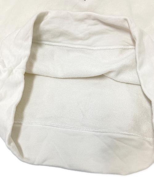 JIL SANDER（ジルサンダー）JIL SANDER (ジルサンダー) ロゴプリントパーカー ホワイト サイズ:Sの古着・服飾アイテム