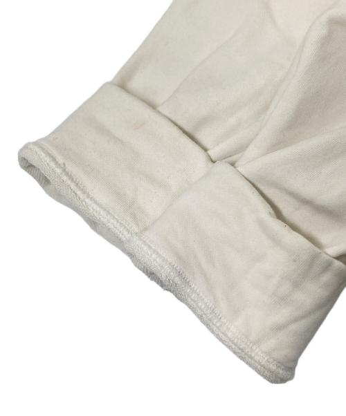 JIL SANDER（ジルサンダー）JIL SANDER (ジルサンダー) ロゴプリントパーカー ホワイト サイズ:Sの古着・服飾アイテム