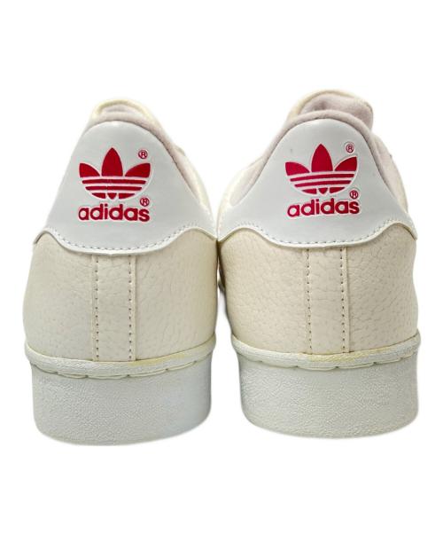 adidas（アディダス）adidas (アディダス) 98年製トリコロールローカットスニーカー ホワイト サイズ:US:9 1/2の古着・服飾アイテム