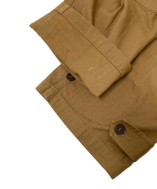 HOUSTON（ヒューストン）HOUSTON (ヒューストン) FRENCH MILITARY M-47 PANTS ベージュ サイズ:13の古着・服飾アイテム