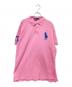 POLO RALPH LAUREN（ポロ・ラルフローレン）の古着「ポロシャツ」｜ピンク