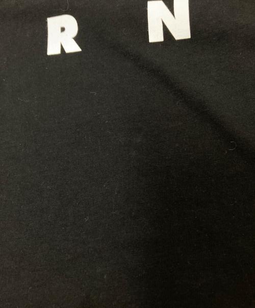 MARNI（マルニ）MARNI (マルニ) ロゴプリントTシャツ ブラック サイズ:14の古着・服飾アイテム