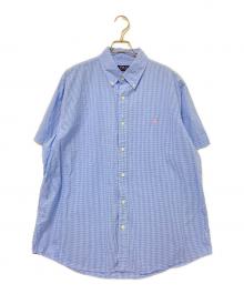 POLO RALPH LAUREN（ポロ・ラルフローレン）の古着「チェックBDシャツ」｜ブルー×ホワイト