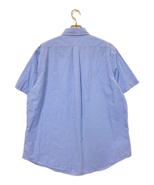POLO RALPH LAUREN（ポロ・ラルフローレン）POLO RALPH LAUREN (ポロ・ラルフローレン) チェックBDシャツ ブルー×ホワイト サイズ:XLの古着・服飾アイテム