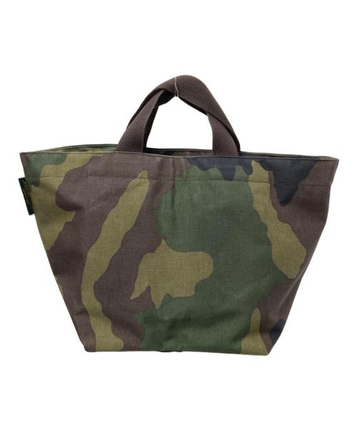 Herve Chapelier（エルベシャプリエ）Herve Chapelier (エルベシャプリエ) カモ柄舟型トート オリーブ サイズ:下記参照の古着・服飾アイテム