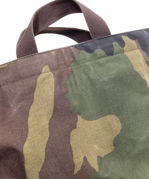 Herve Chapelier（エルベシャプリエ）Herve Chapelier (エルベシャプリエ) カモ柄舟型トート オリーブ サイズ:下記参照の古着・服飾アイテム