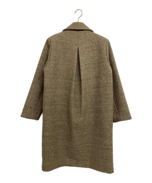 PoFF（ポーフ）PoFF (ポーフ) Mix wool soutien collar coat ベージュ サイズ:FREEの古着・服飾アイテム