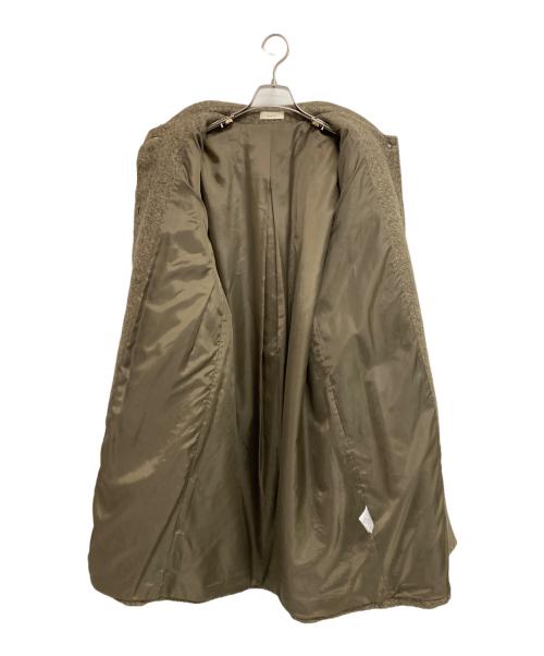 PoFF（ポーフ）PoFF (ポーフ) Mix wool soutien collar coat ベージュ サイズ:FREEの古着・服飾アイテム