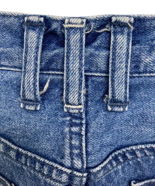 PoFF（ポーフ）PoFF (ポーフ) basic straight denim インディゴ サイズ:25の古着・服飾アイテム