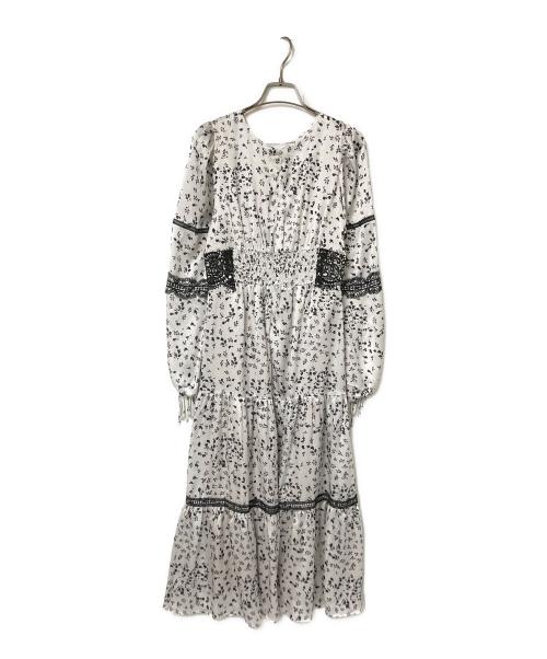 HER LIP TO（ハーリップトゥ）HER LIP TO (ハーリップトゥ) Bouquet Long Dress ホワイト サイズ:Sの古着・服飾アイテム