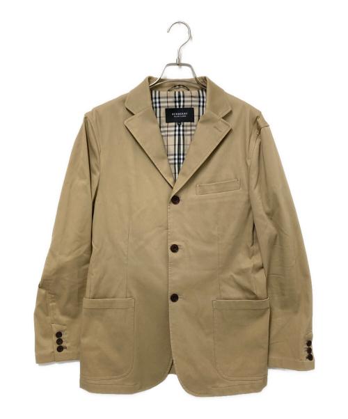 BURBERRY BLACK LABEL（バーバリーブラックレーベル）BURBERRY BLACK LABEL (バーバリーブラックレーベル) テーラードジャケット ベージュ サイズ:Mの古着・服飾アイテム