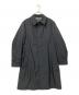 BURBERRY BLACK LABEL（バーバリーブラックレーベル）の古着「裏地ノヴァチェックステンカラーコート」｜ブラック