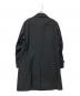 BURBERRY BLACK LABEL (バーバリーブラックレーベル) 裏地ノヴァチェックステンカラーコート ブラック サイズ:M：6000円