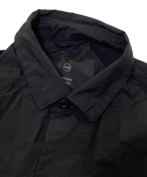 teatora（テアトラ）teatora (テアトラ) CARTRIDGE SHIRT P ブラック サイズ:2の古着・服飾アイテム